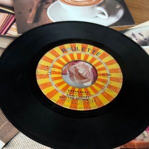 Tommy James & The Shondells vinyl record labeled "Breakaway